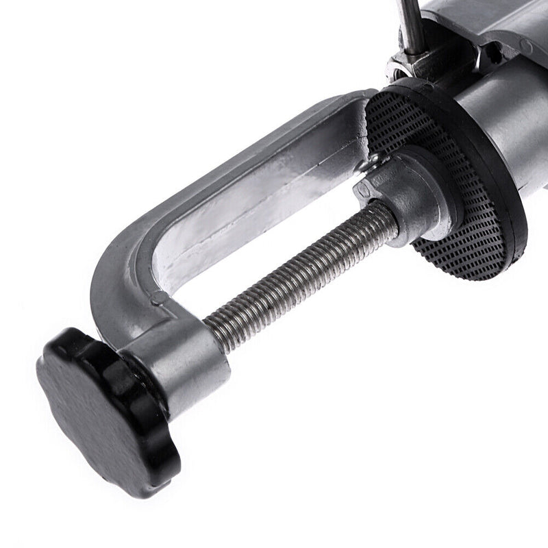 Clamp-on Grinder Holder Bench Vise for Electric Drill Stand 360 Rotating Newly