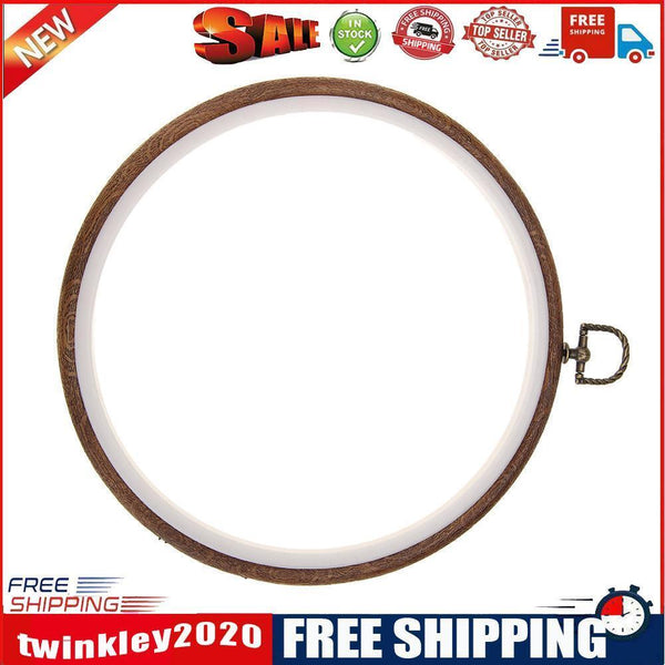 Plastic Frame Embroidery Hoop Ring Circle Round Loop for Cross Stitch (22cm