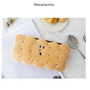 Capacity Biscuit Shape Student Supplies Stationery Bag Pencil Case Pen Storage