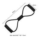 Yoga Resistance Exercise Bands 8 Shaped Muscle Training Pull Tension Clothing