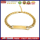 Anti-fade Glossy Surface Bracelet Personalized Jewelry for Couples Memorial D