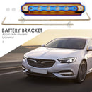 Burnt Blue Ticket Aluminum Car Battery Tie Down Bar Bracket Holder Universal