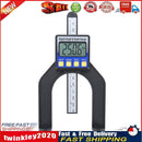 0-80mm 0.01mm Digital Depth Gauge LCD Height Gauges Calipers Tool (Blue) Newly