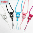 Finger Neck Lariat Universal Mobile Straps Detachable Phone Lanyard Key Chain