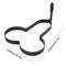 Black Frying Egg Molds - Durable Stainless Steel Material Omelette Molds*2