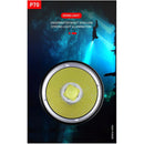 Bank Professional Light Flashlight Dive Lamp Diving Flashlight Rechargeable