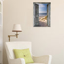 Seaside Doors 5D DIY Round Diamond Painting Embroidery Cross Stitch Mosaic