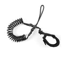 10ft Coil Surfboard Leash TPU Neoprene Surfing Stand Up Board Leash Wire Ro