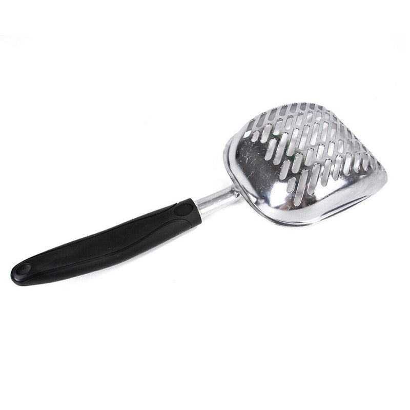 Aluminum Alloy Cat Litter Shovel Kitten Sand Scoop Metal Pet Poo Cleaning Too