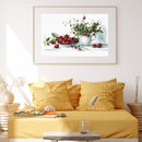 Partial Embroidery Strawberry Printed Canvas DIY 11CT Needlework Sets Decor Gift