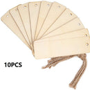 Desk Supplies Reading Book mark Diy Handmade Craft Blank Wooden Bookmark