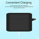 Wireless Earphone Cover for 1MORE PistonBuds Pro Charging Box Shell (Black)
