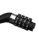 Anti-theft Cable Lockstitch 4 Digit Password Motorcycle Locks Helmet Code Lock