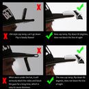 Ultra Bright Headlight LED Clip-on-Cap Lights - Rechargeable 3-Mode Bag