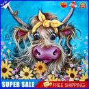 5D DIY Diamond Painting Kits Full Round Drill Flower Calf Mosaic Picture