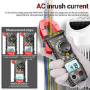 #A 6000 Counts Digital Clamp Meter AC/DC Current Multimeter Ammeter Voltage Test