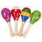 Baby Kids Sound Music Gift Toddler Rattle Musical Wooden Colorful Toys Newly