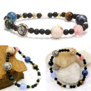 MINIVERSE BRACELET Planets Solar System Stone Gift Gift Bracelet E5G0 T5F1 Z7C0