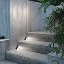 #A 2pcs LED Solar Stair Light Anti-theft White/warm White/rgb Color for Garden