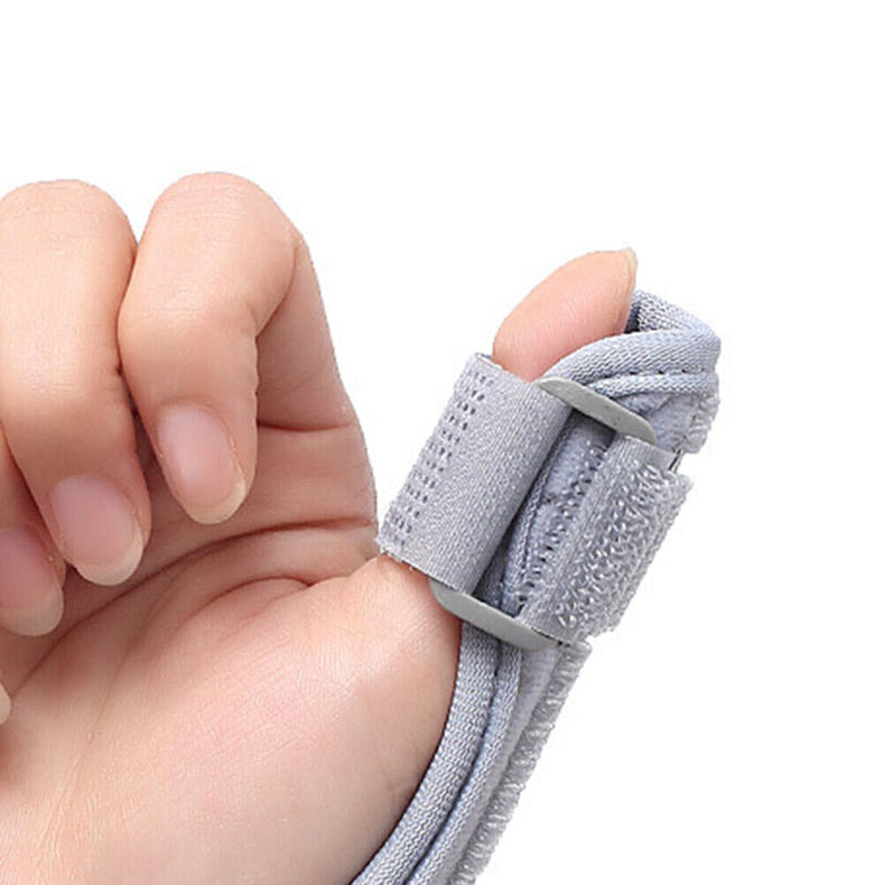 Thumb Splint Stabilizer with Wrist Support Carpal Adjustable Brace (Gray) Newly
