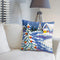 Snow Scene Stamped DIY Cross Stitch Throw Pillowcase 6CT Kit for Car Office Sofa