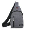 Casual Crossbody Chest Sling Bags Canvas Men Shoulder Messenger Sports Hand