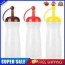 340ml Plastic Squeeze Bottle Sauce Vinegar Ketchup Condiment Dispenser (A)