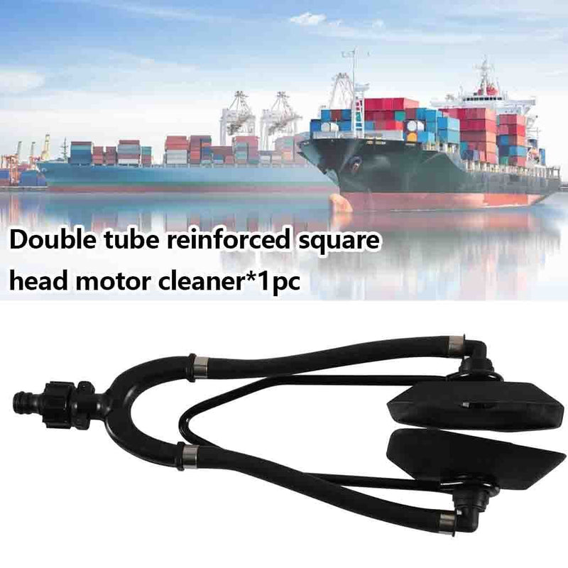 Boat Marine Engine Flushes Sand Dual Water Feed Outboard Motor Flusher Newly