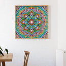 DIY 5D Mandala Flower Part Drill Special Shape Diamond Painting Kit (UP151)