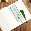 Fashion DIY Embroidery Kit Bookmark Cross Stitch for Hand-eye Skills Training
