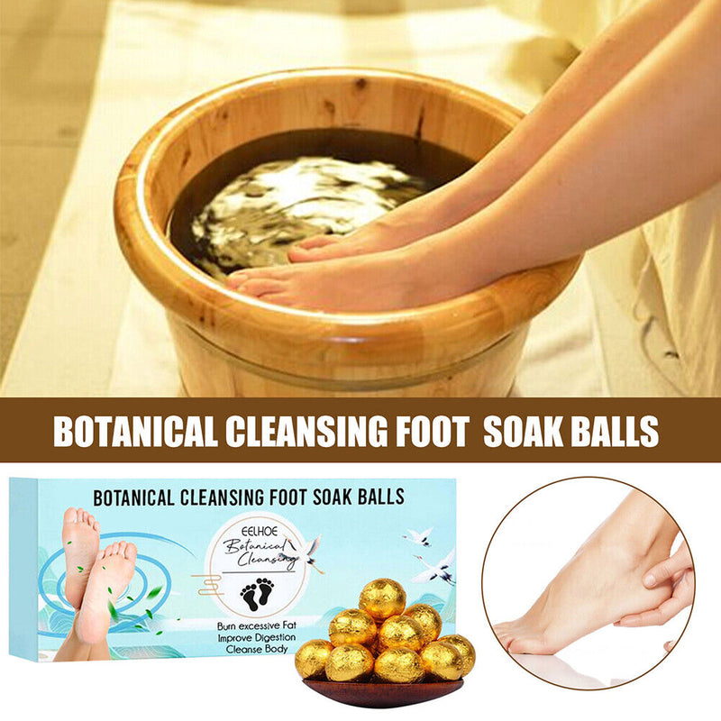 12pcs Foot Bath Maru Relieve Fatigue Ginger Foot Spa Ball for Body Health Care
