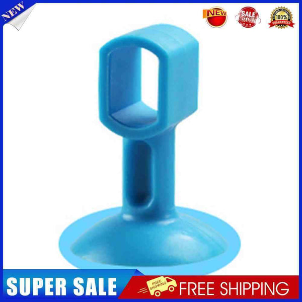 2pcs Doorknob Wall Mute Crash Pad Cushion Door Handle Lock Silencer (Blue)