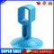 2pcs Doorknob Wall Mute Crash Pad Cushion Door Handle Lock Silencer (Blue)