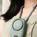 Portable Summer Digital Silent Air Cooling Fan Leafless Personal Wearable Fans
