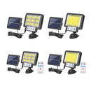 Solar Wall Light Outdoor Waterproof Motion Sensor Outdoor Garden Lamp (B)