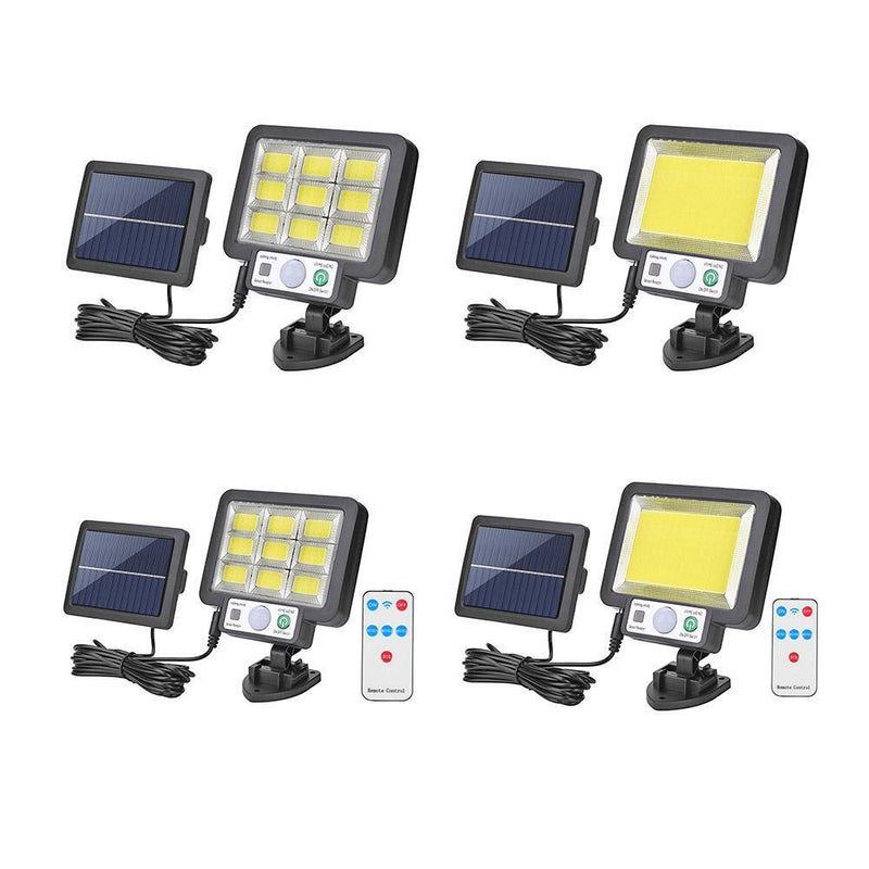Solar Wall Light Outdoor Waterproof Motion Sensor Outdoor Garden Lamp (B)