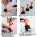 System Rotating Leveler Tile Gasket Horizontal Floor Tile Leveling Tool