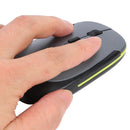 2.4G Wireless Mouse Optical 4 Button 1600DPI Mice w/USB Receiver (Grey)