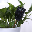 3-in-1 Soil PH Meter Flower Pot Hygrometer Tester Moisture Meter (Black)