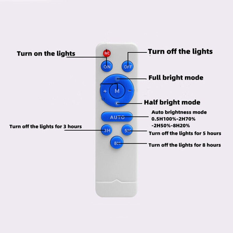 3.2V 3.7V Solar Charging LED Ceiling Light Circuit Board Controller with Remote