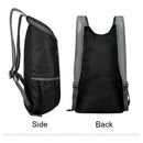 20L Lightweight Backpack Outdoor Folding Camping Sport Daypack (Black) Newly