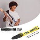 Guitar Strap Belt for Acoustic Electric Guitar Instrument Parts (Yellow) Newly