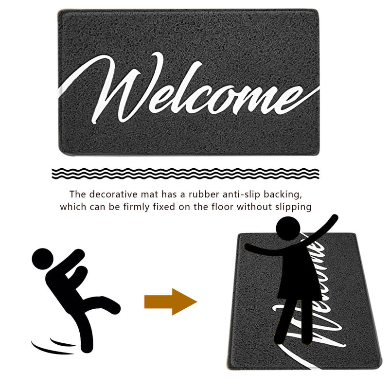 Entering Door Welcome Mat Non-Slip & Durable Floor Carpets for Dinning Room