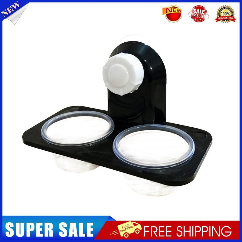 Reptile Dual Purpose Water Food Pot Gecko Bread Insect Feeding Bowl (B)