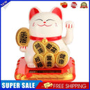 6pcs Chinese Lucky Cat Wealth Waving Shaking Hand Fortune Welcome Craft
