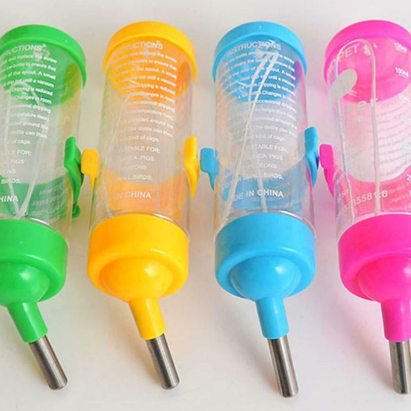 Pet Rabbit Guinea Pig Hamster Water Fountain Drinking 125ML Bottle Feeder GIFT
