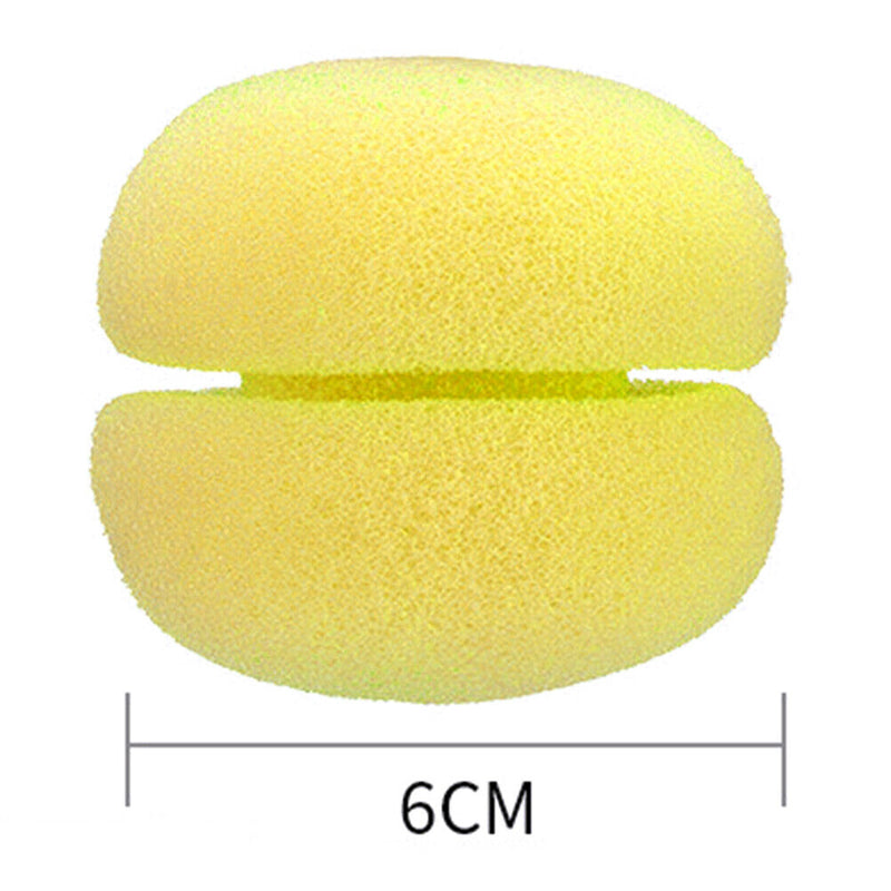 6pcs Sponge Big Curling Rollers Hair Foam Balls Mushroom DIY Hairdressing Tools