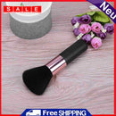 Three Kinds of Color Flat Head Loose Powder Brush for Women (Black)-173733.02
