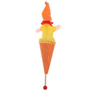 Retractable Smiling Clown Hide & Seek Play Jingle Bell Baby Kids Funny