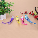 4pcs Artificial Foam Feather Bird DIY Party Crafts Ornament Props(Bundle) Newly